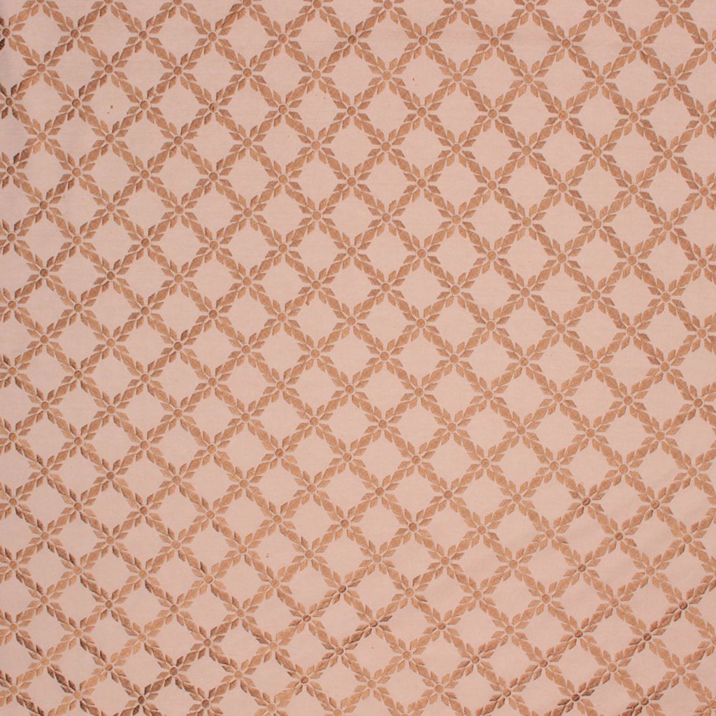 Mosaic Trellis â Burnished Gold - RM Coco Fabric