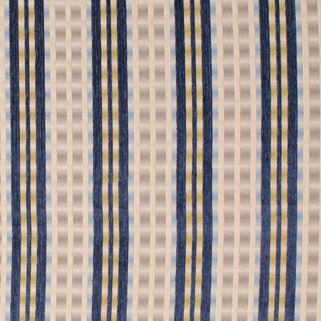 Braxton Stripe – Cobalt - RM Coco Fabric