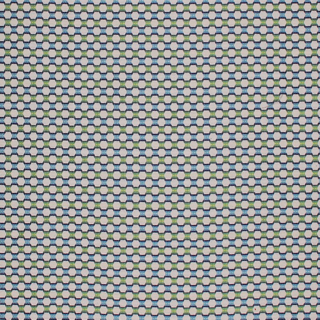 Greyson Trellis – Cerulean - RM Coco Fabric
