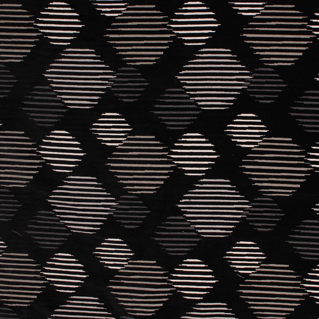 Argyle – Noir - RM Coco Fabric