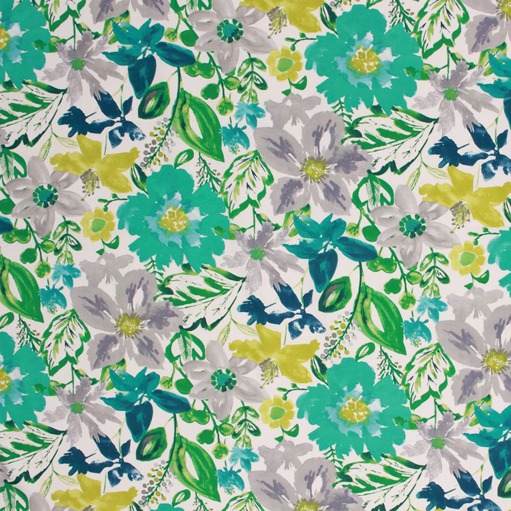SPRING FLING – TURQUOISE - RM Coco Fabric