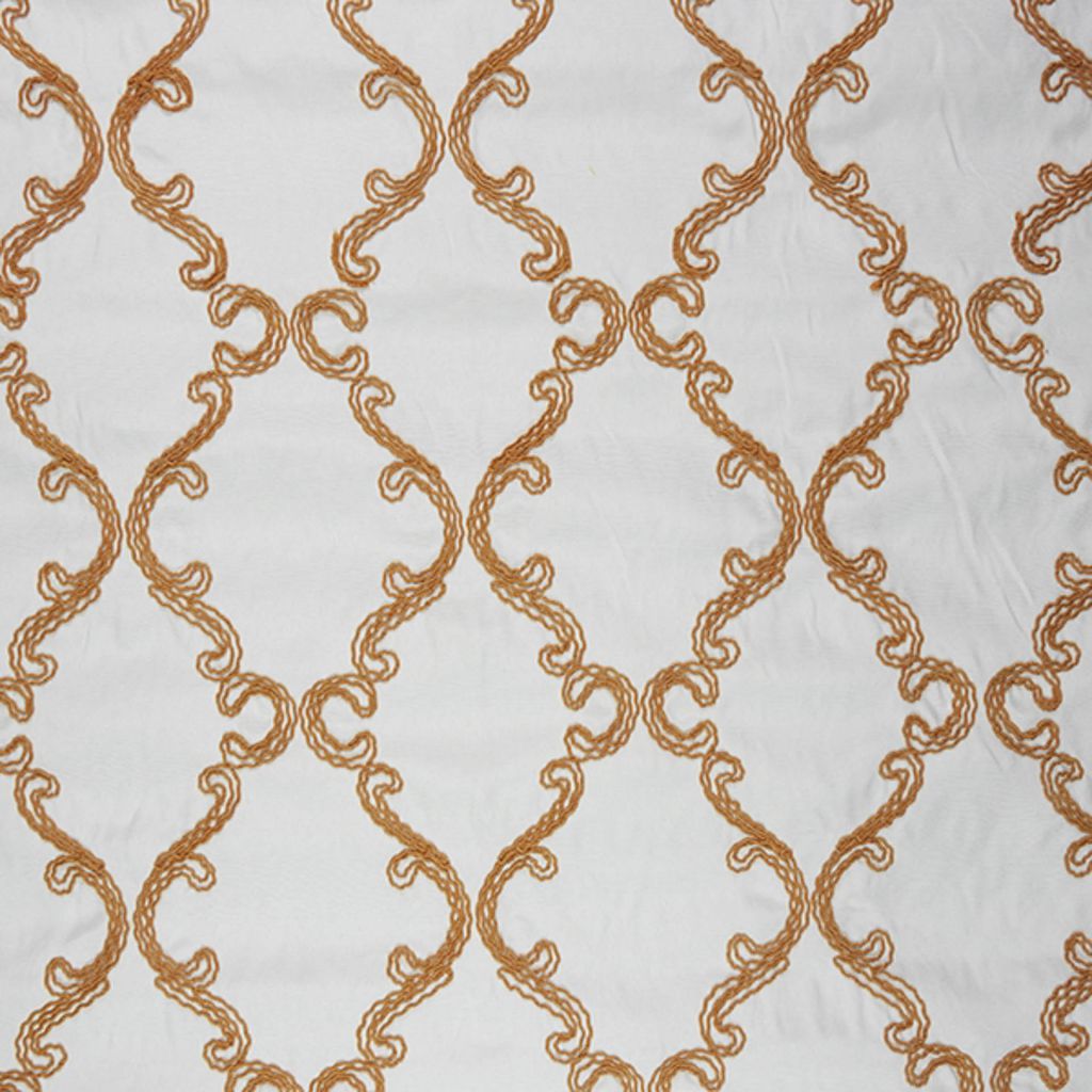 CURLS AND SWIRLS – Saffron - RM Coco Fabric
