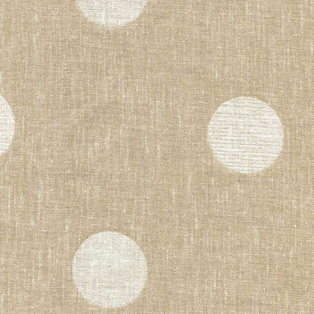 MORE CIRCLES – Linen - RM Coco Fabric