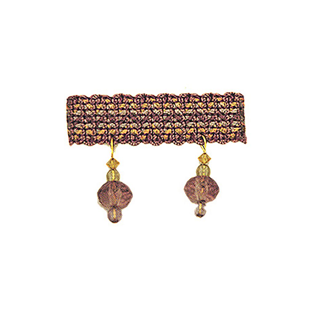 T1095 BEADED FRINGE â LAVENDER FLDS