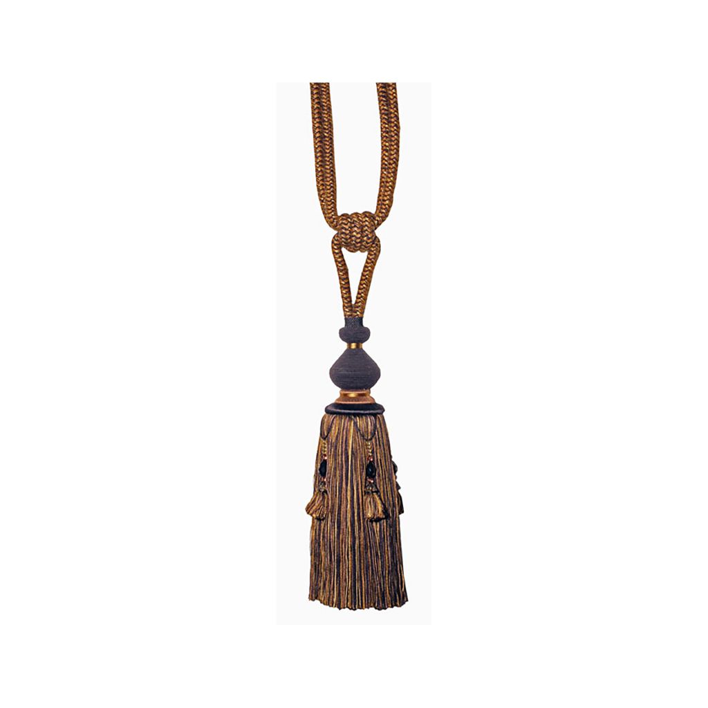T1113 BEAD TIEBACK â EBONY BEADED TIEBACK