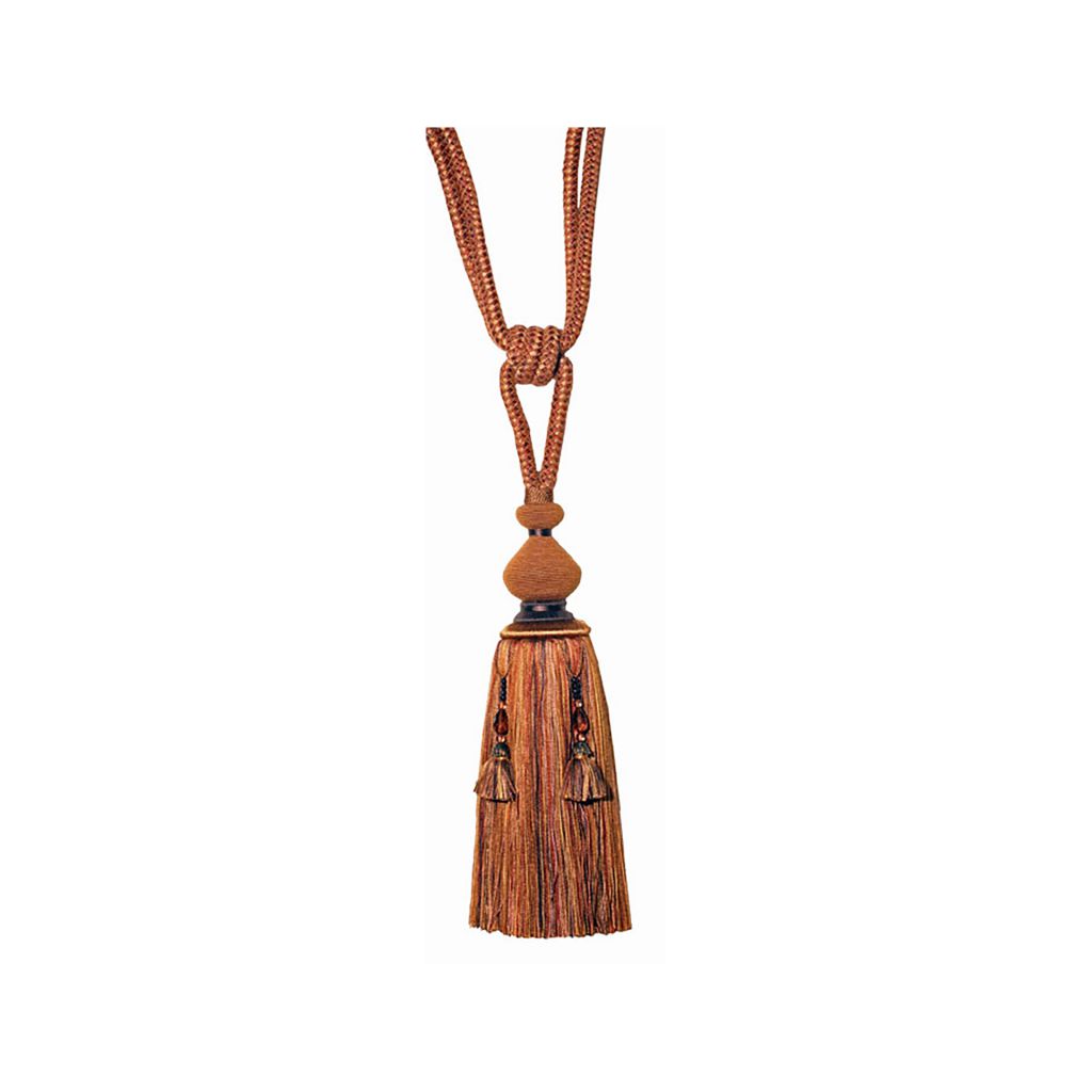 T1113 BEAD TIEBACK – SAFFRON BEADED TIEBACK