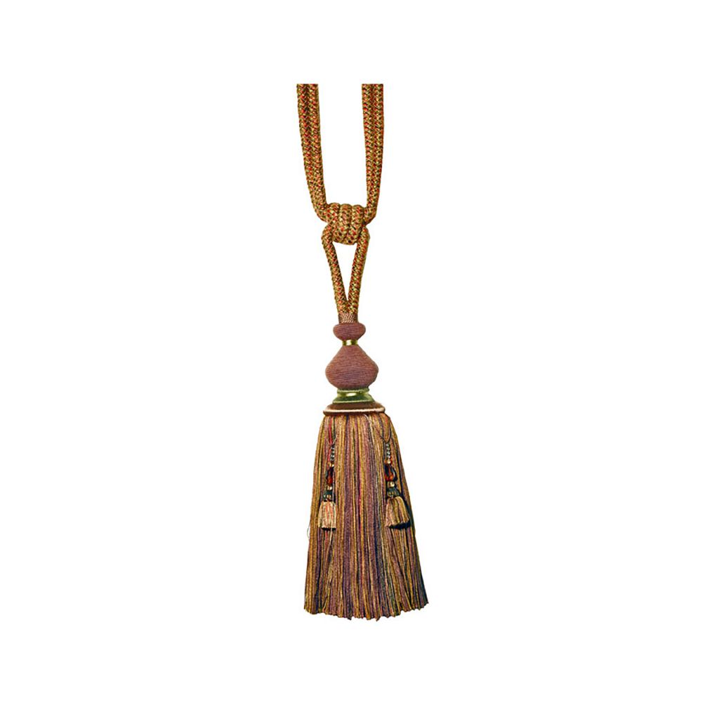 T1113 BEAD TIEBACK â UMBER BEADED TIEBACK