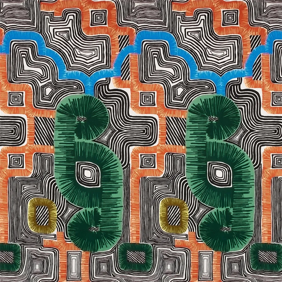 En Allant Aux Baux Cypres- Christian Lacroix - FCL7083-01 Fabric