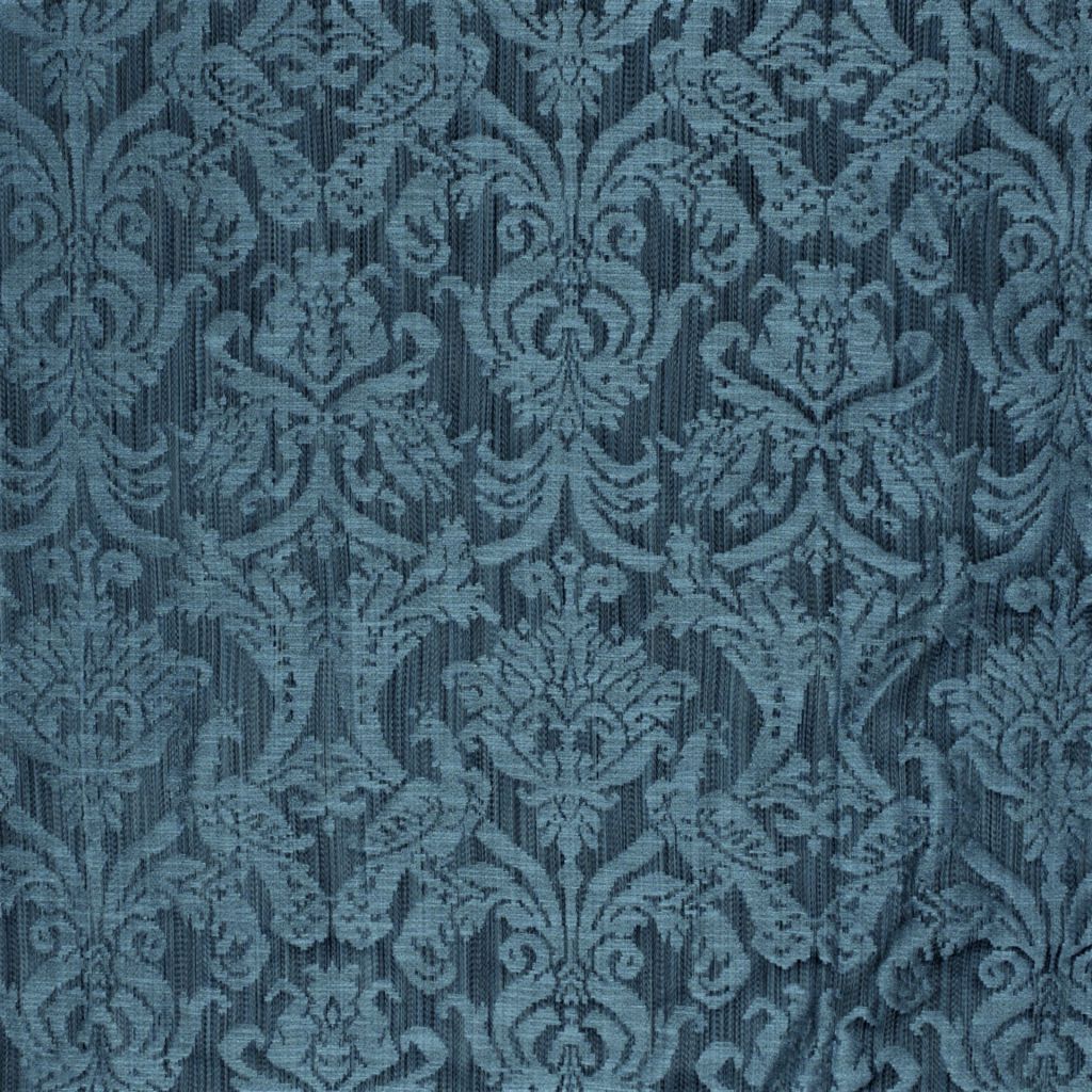 Delacroix Damask – Navy - RM Coco Fabric