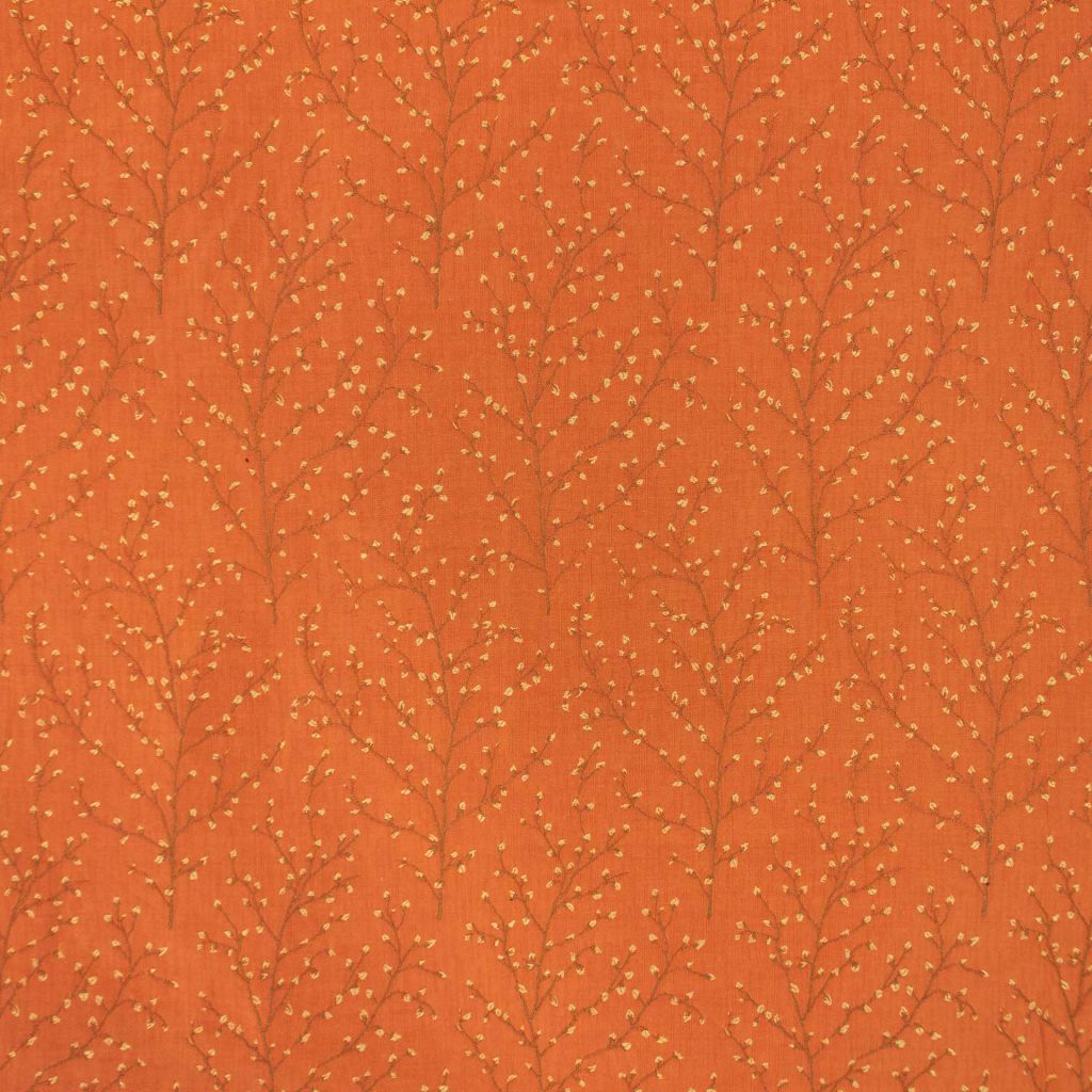 Willow Grove – Terra Cotta - Requires SFA - RM Coco Fabric