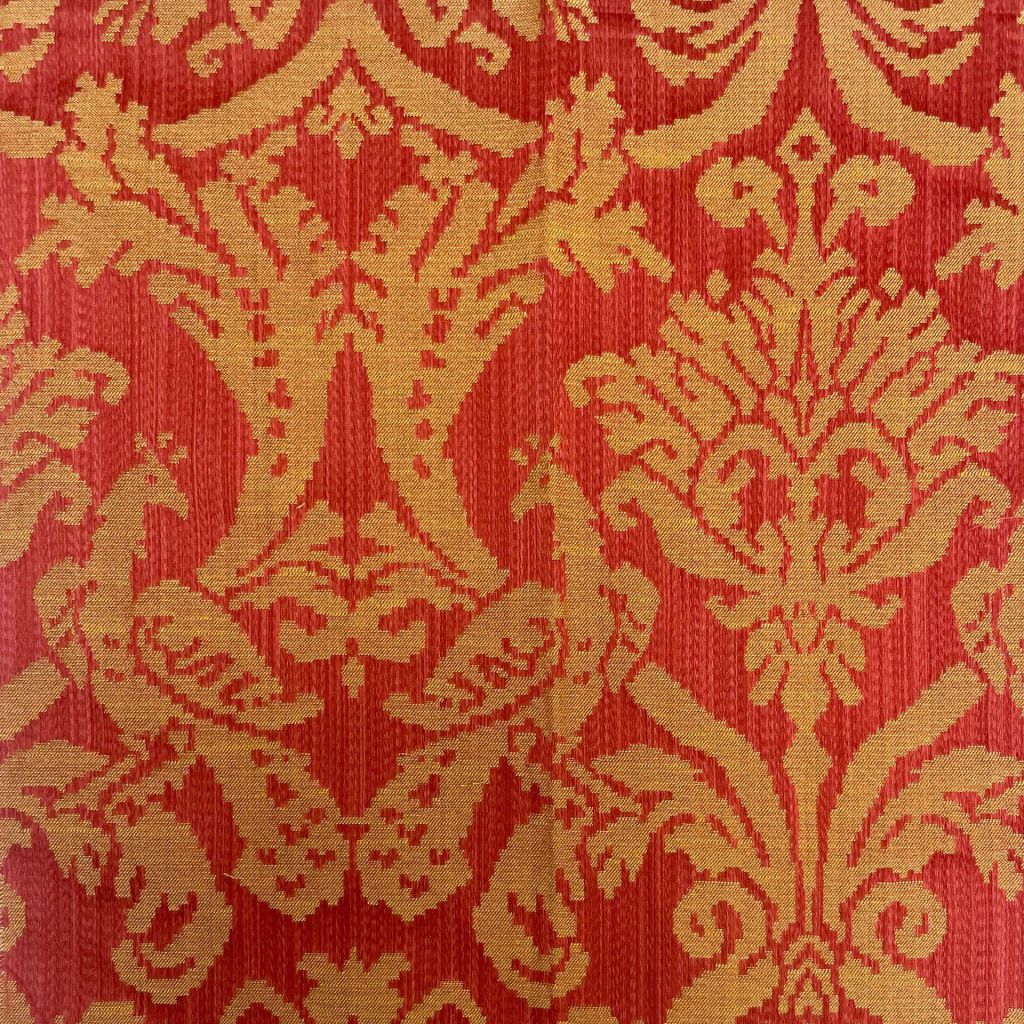 Delacroix Damask – Poppy - RM Coco Fabric