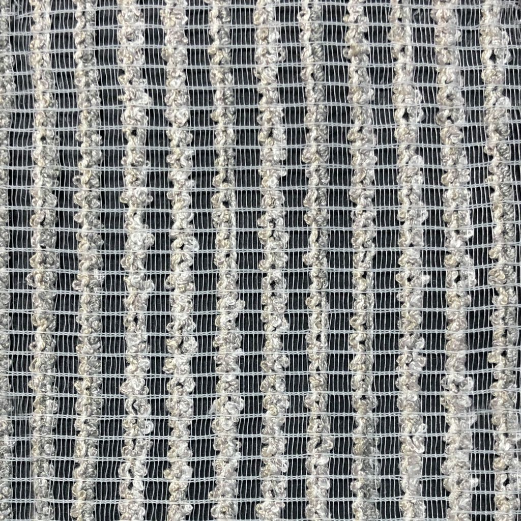 Gauze Stripe Wide-Width Sheer â Mist