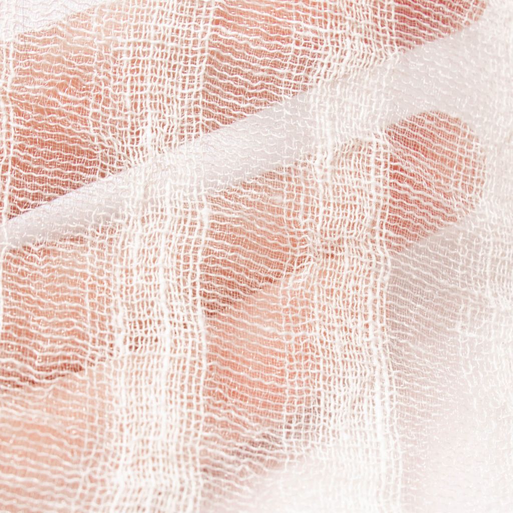 Painterly Stripe Wide-Width Sheer â Frost