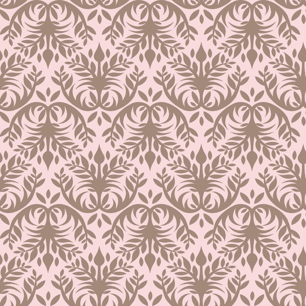 Double Dutch Damask – Pink Sprinkles