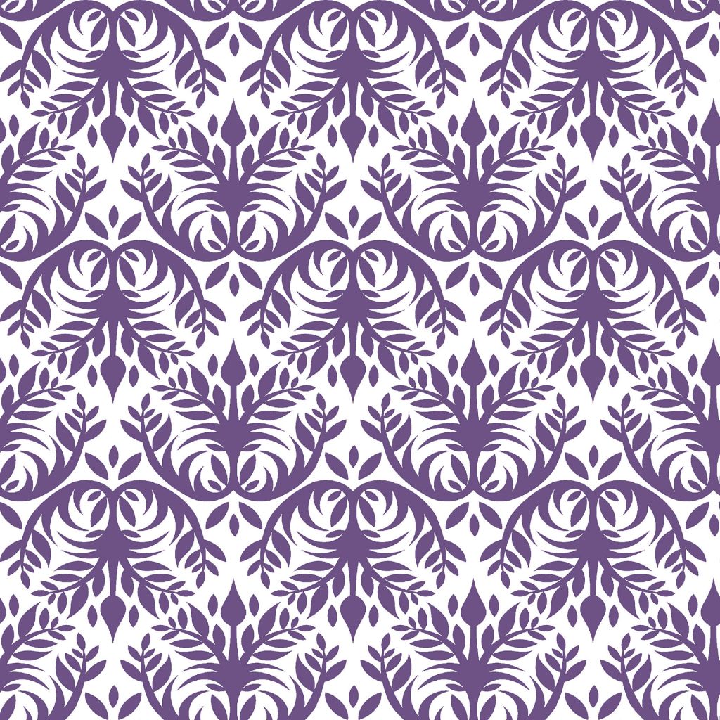 Double Dutch Damask – Lilac