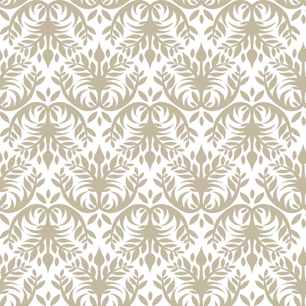 Double Dutch Damask – Sandstone