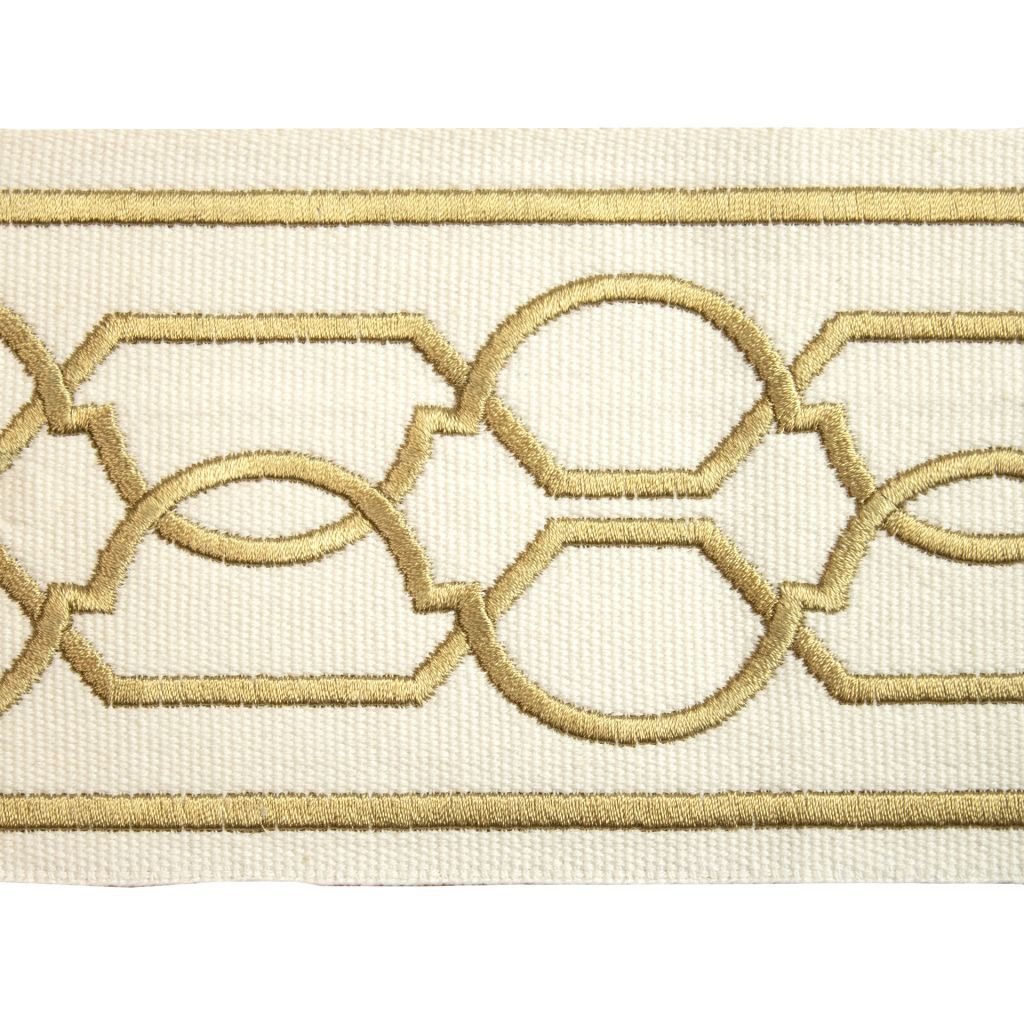 BD118 Border 4" â Spun Gold