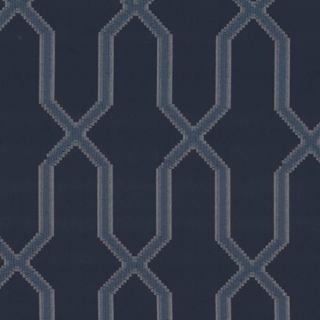 Nolita Trellis â Cobalt - RM Coco Fabric