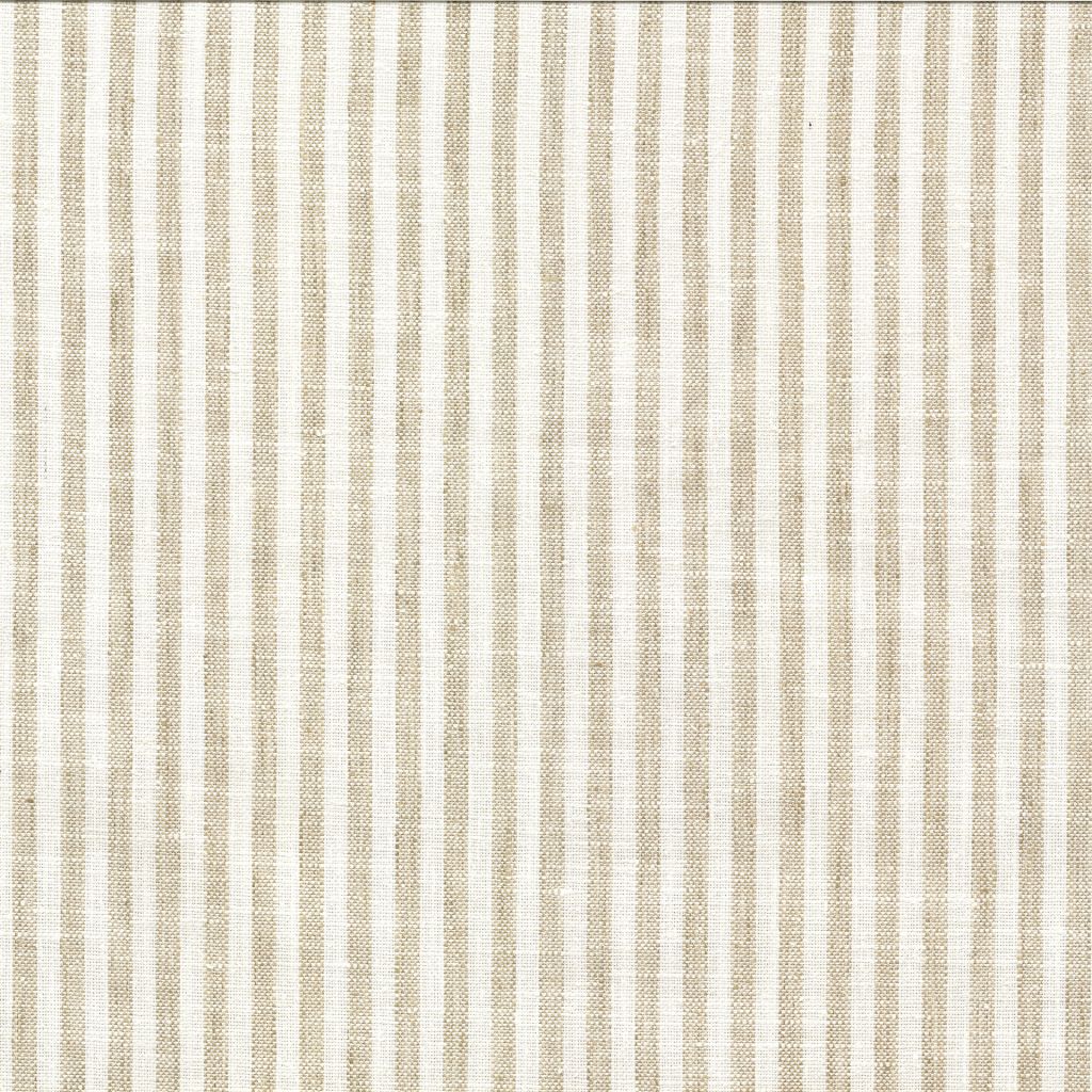 Oxford Stripe â Alabaster - RM Coco Fabric