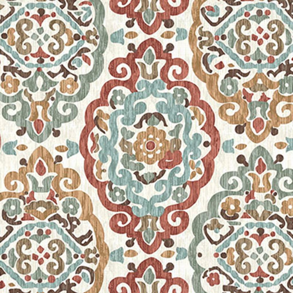 Scroll Medallion â Garnet