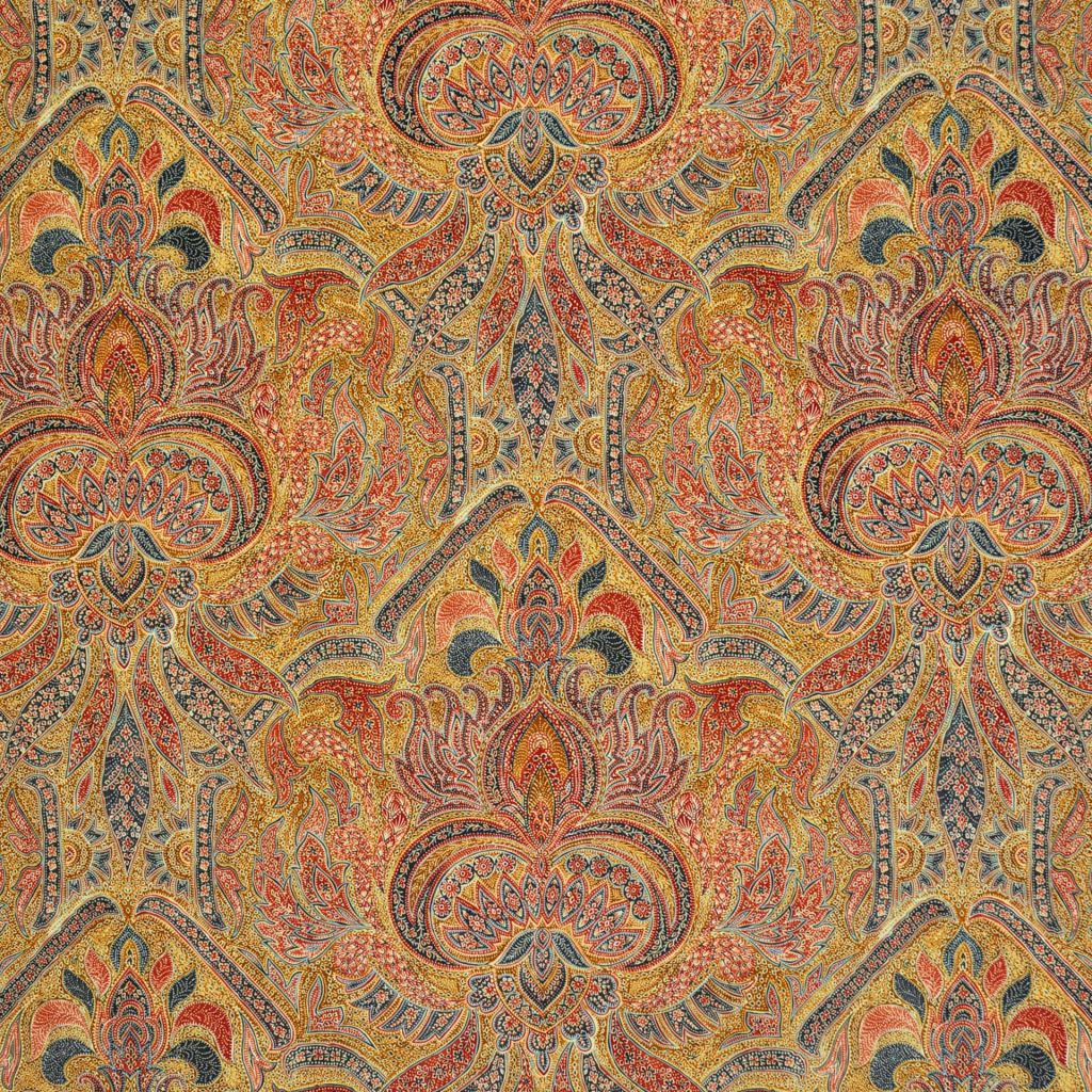 Sandahar Paisley â Cinnabar - RM Coco Fabric