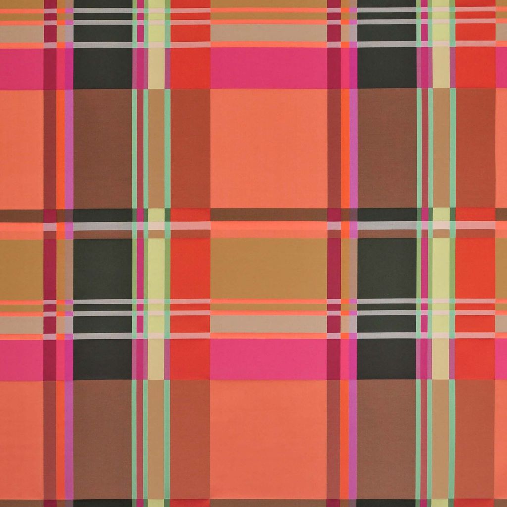 Technicolor Plaid – Coral Reef