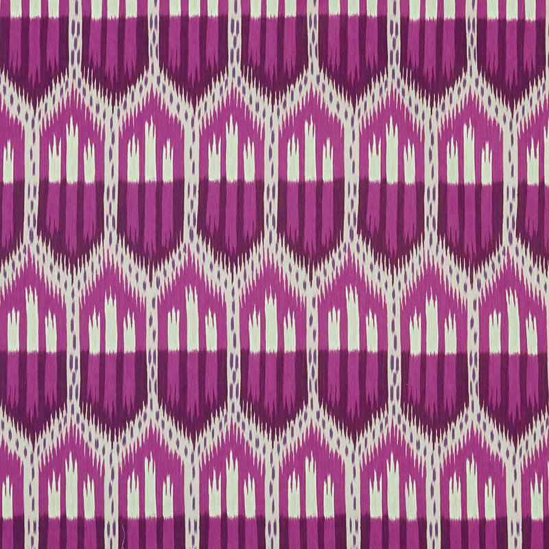 BUKHARA-IKAT-FUCHSIA-SCHUMACHER-176082