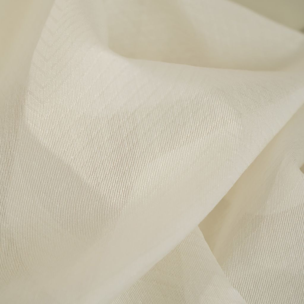 Afton Wide-Width FR Sheer â Coconut - RM Coco Fabric