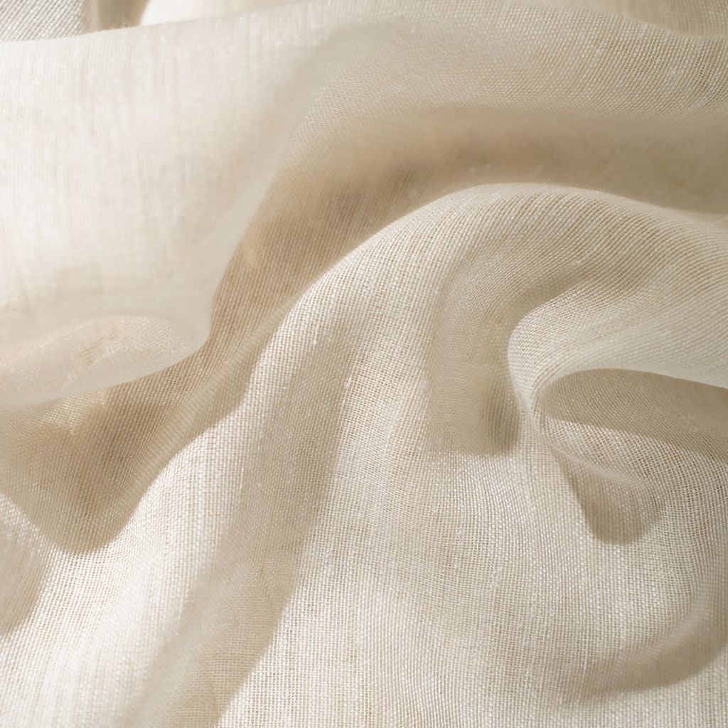 Aldwick Wide-Width FR Sheer â Eggshell - RM Coco Fabric