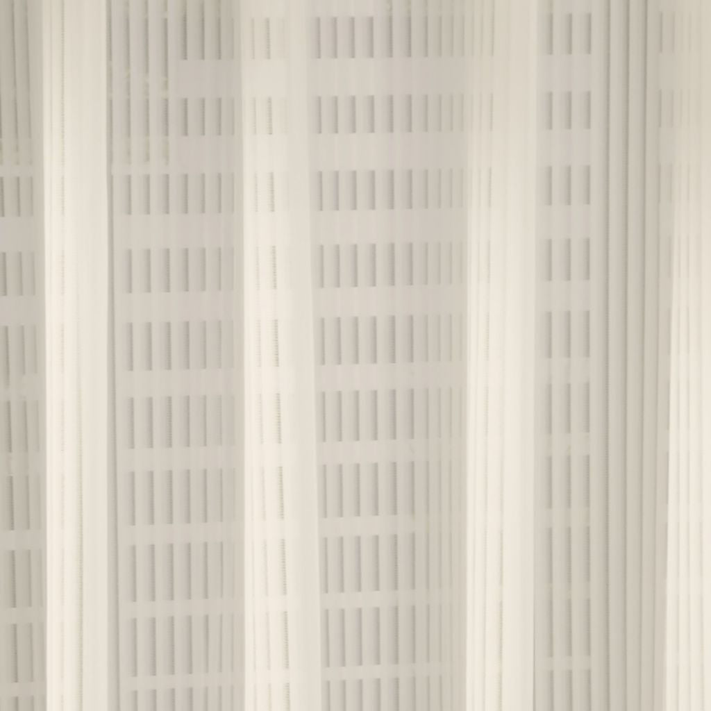 Belcrest Wide-Width FR Sheer â Winter White - RM Coco Fabric
