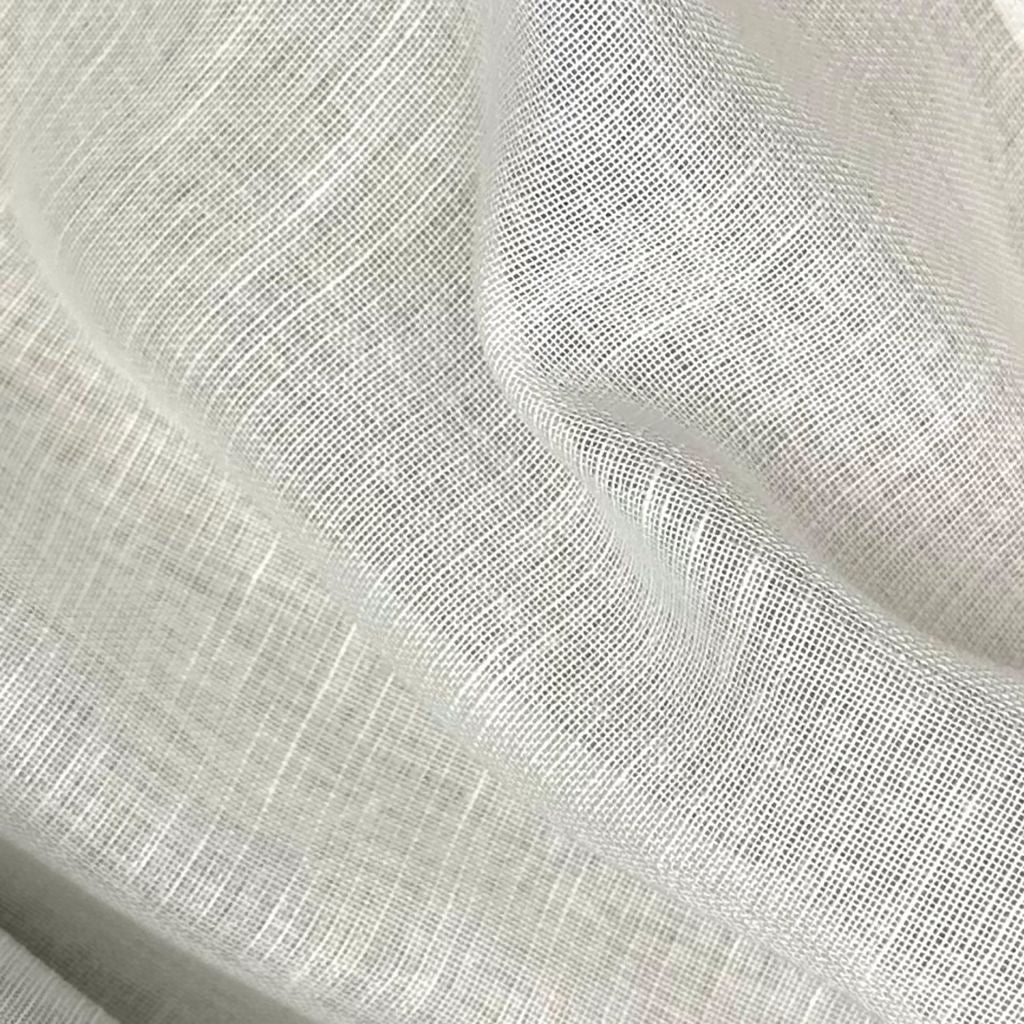 Belle Vista Wide-Width FR Sheer â Winter White - RM Coco Fabric