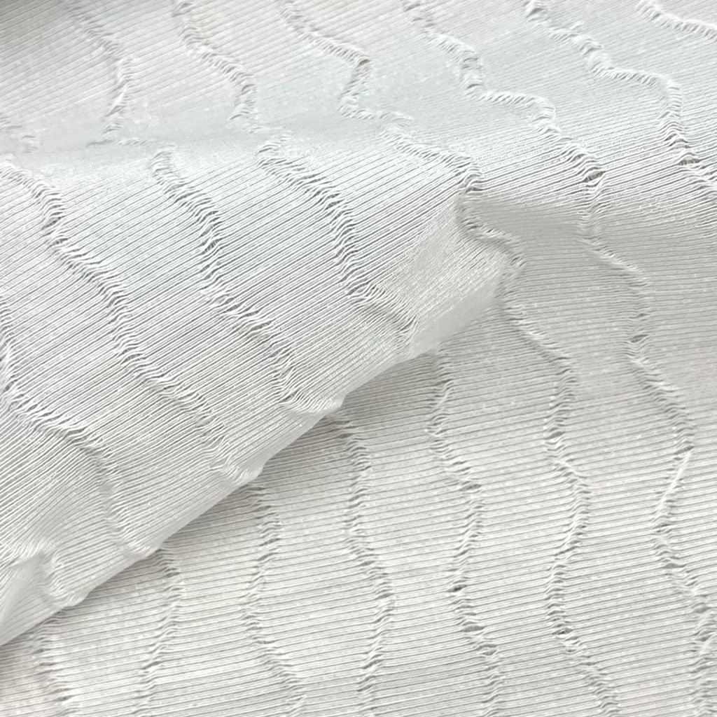 Dittman Stripe Wide-Width FR Sheer – Coconut