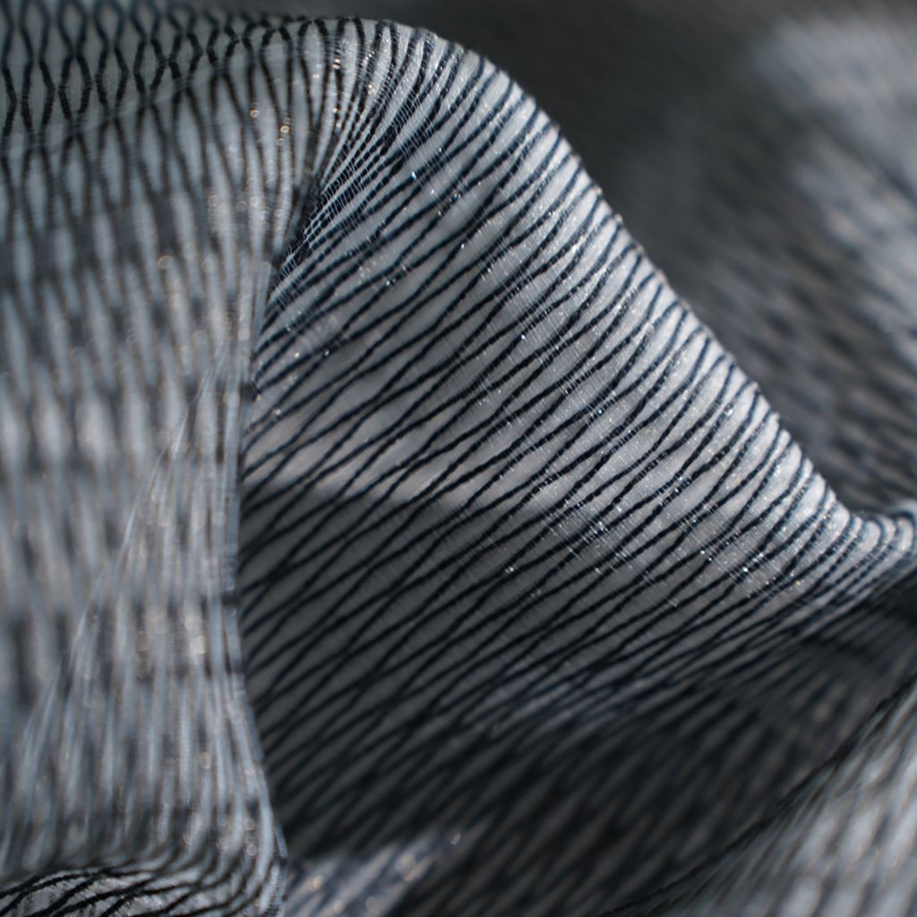 Marsailis Wide-Width FR Sheer â Eclipse - RM Coco Fabric