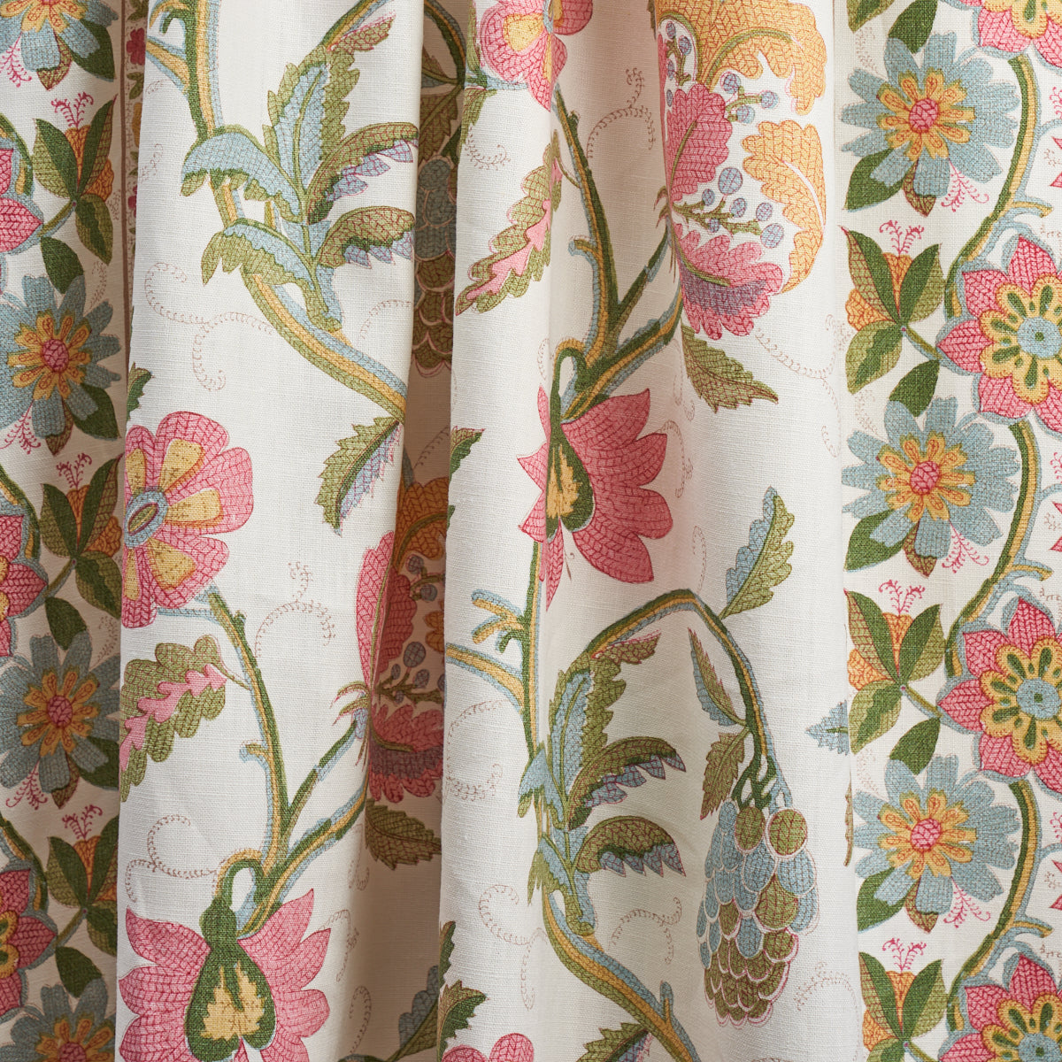 INDALI-BORDERED-LINEN-PINK-AND-LEAF-SCHUMACHER-180111