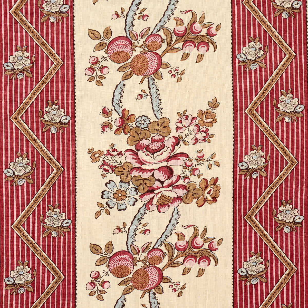 SYLVAIN-FLORAL-STRIPE-ROUGE-SCHUMACHER-181740
