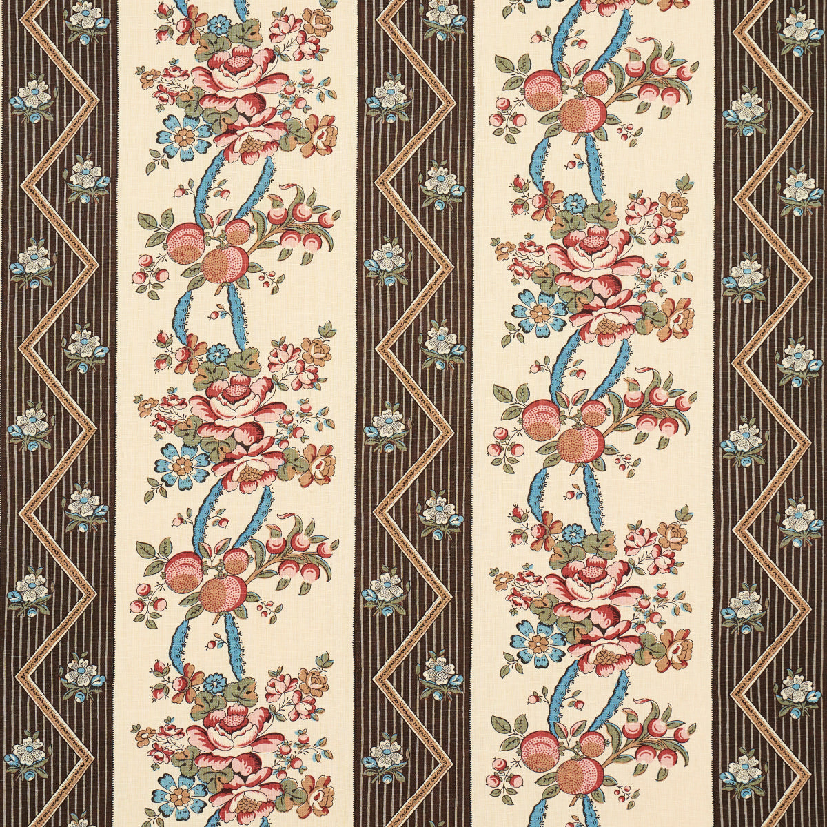 SYLVAIN-FLORAL-STRIPE-NOIR-SCHUMACHER-181742