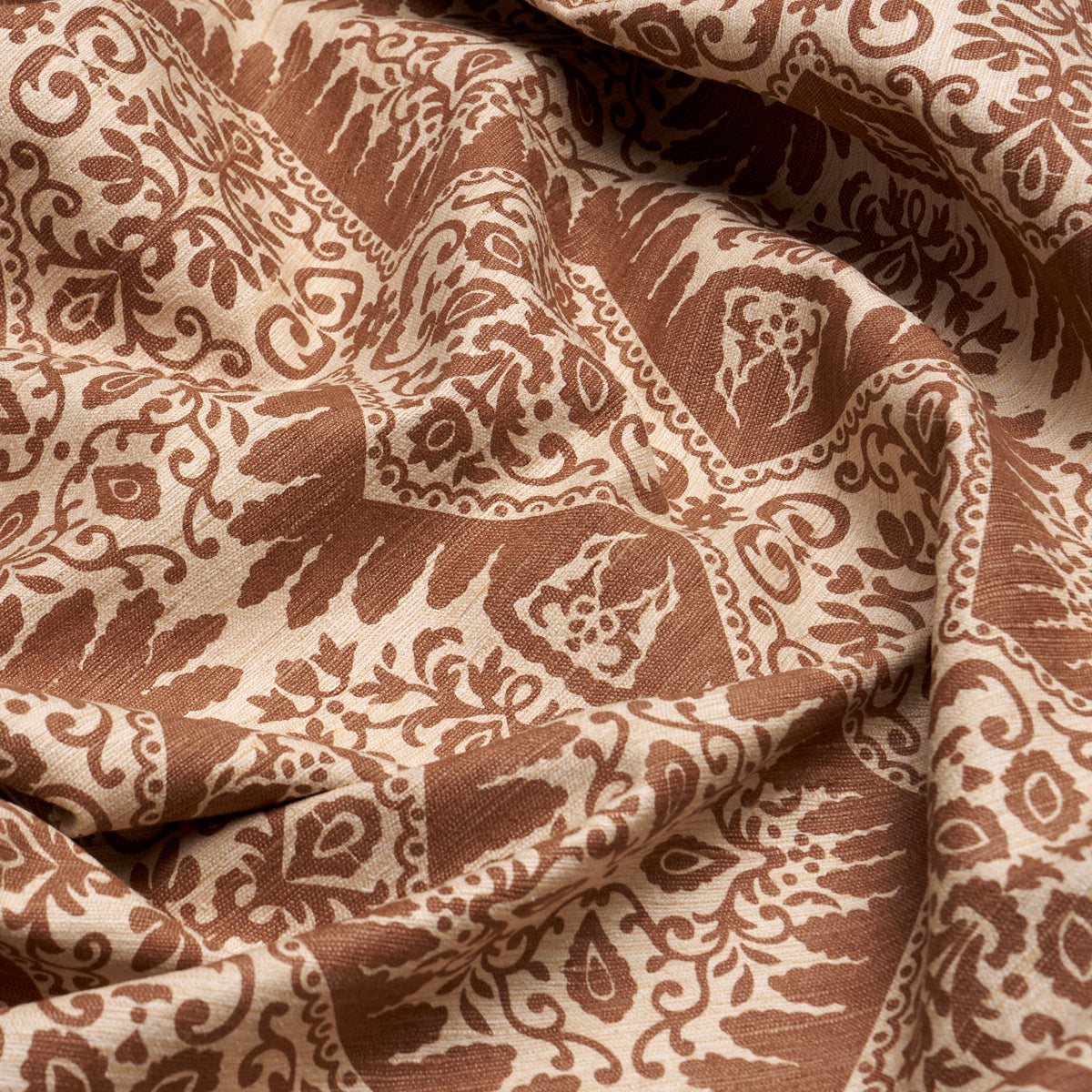BERKELEY-HAND-PRINTED-SILK-CHESTNUT-SCHUMACHER-182700