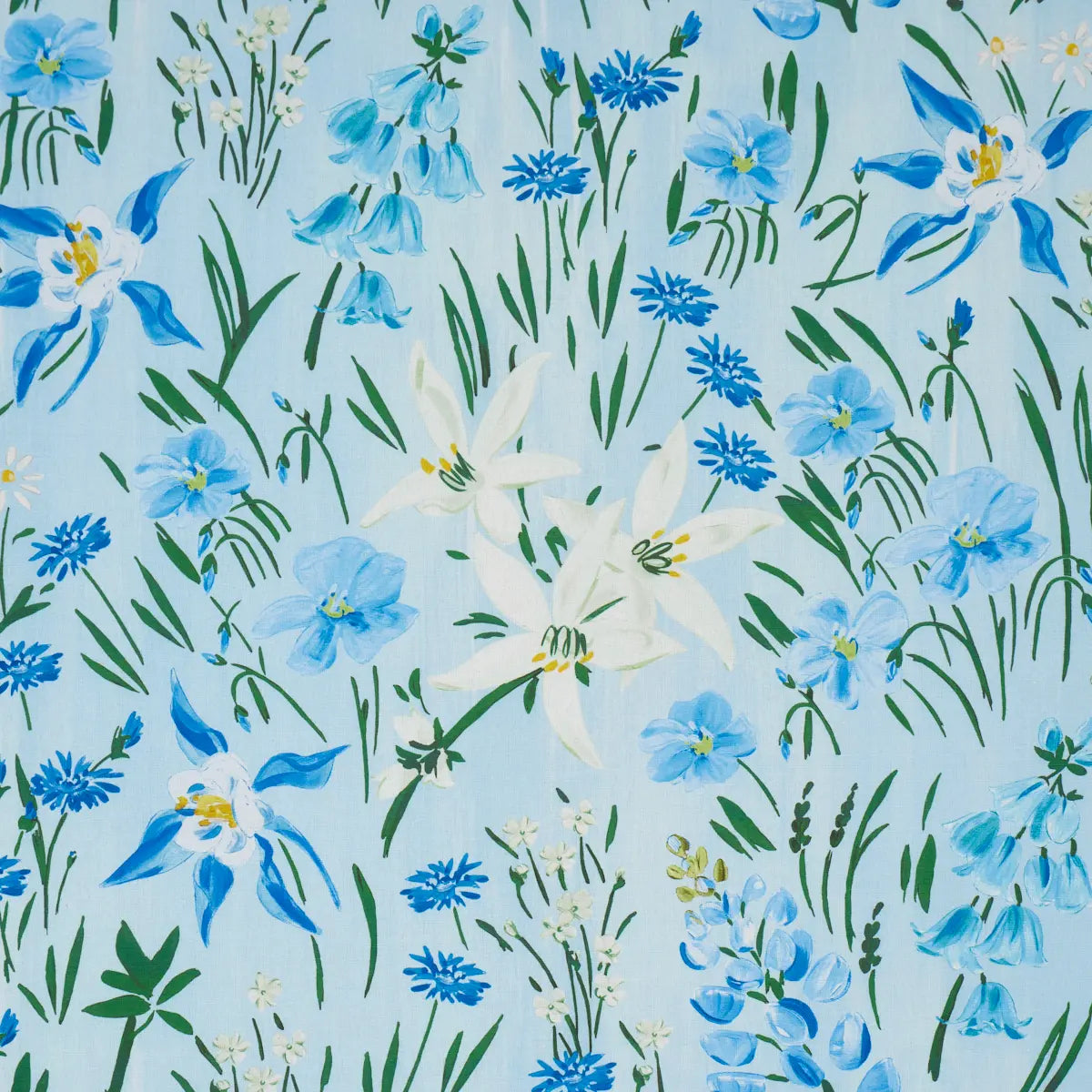 Oz Floral - Sky- Schumacher 182851 Fabric