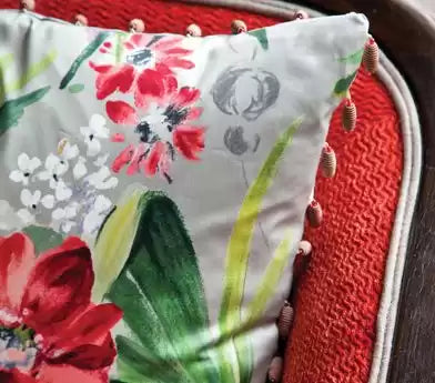 Rosslyn Amethyst/Megenta/Emerald - Nina Campbell - NCF4130-04 Fabric