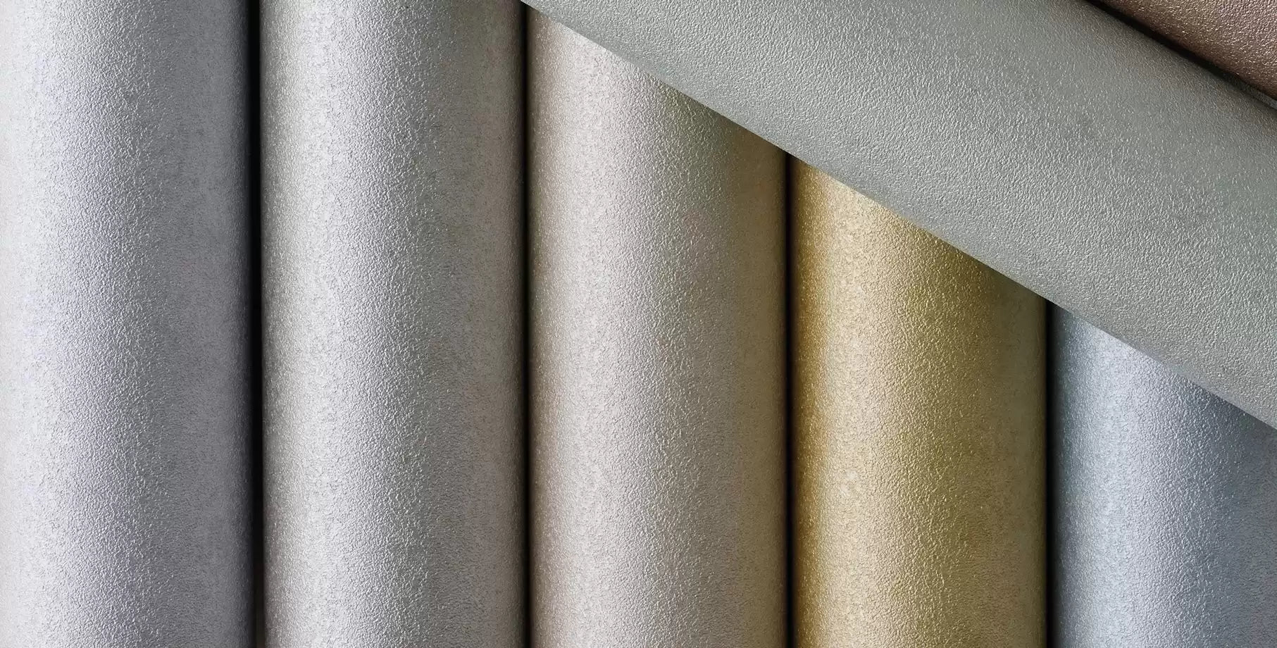 Lucenta Vinyls Marquise Copper - Osborne & Little - W7194-08 Wallcovering