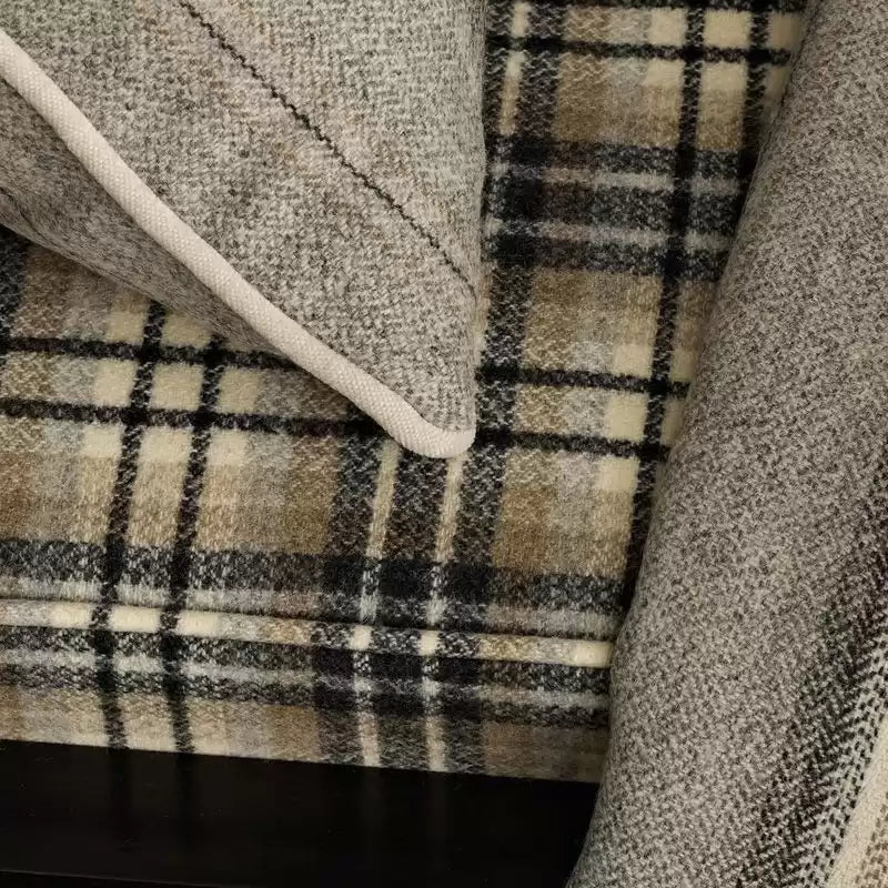 Kinloch Achray Navy/Denim/Taupe - Osborne & Little - F6254-02 -Fabric