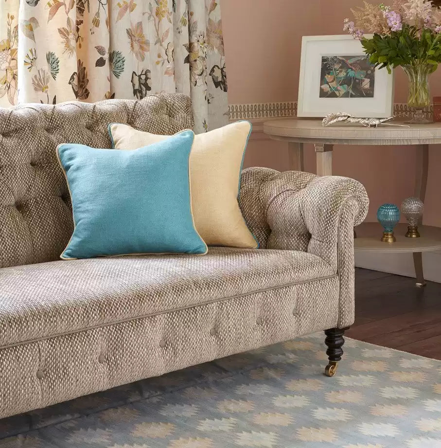 Poquelin Tartuffe Grey/Oyster/Beige - Nina Campbell - NCF4311-02 Fabric