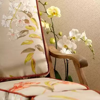 Perroquet Orchis - Nina Campbell - NCF3824-02 Fabric