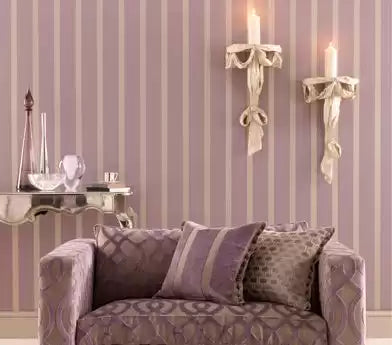 ompadour Du Barry Stripe - Osborne & Little - W6017-05 Wallcovering