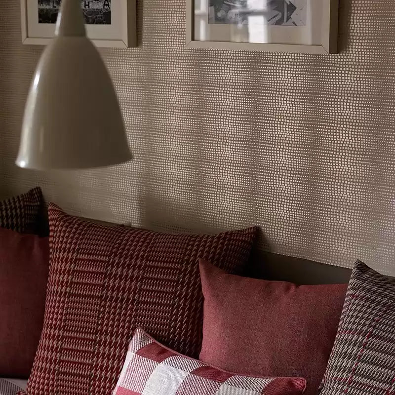Cabochon Bulla Black/Gilver - Osborne & Little - W6432-05 Wallcovering