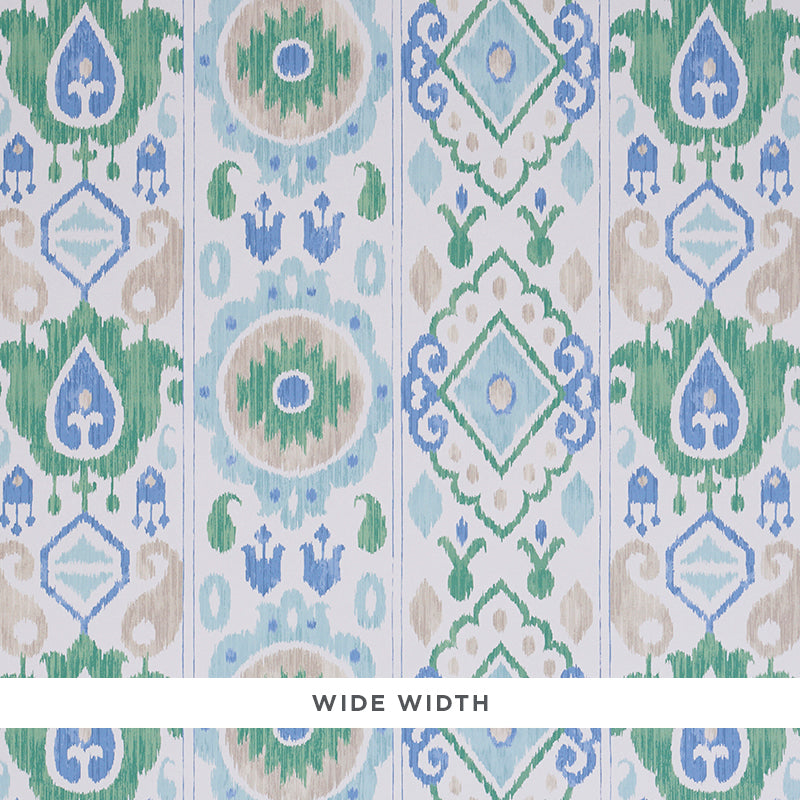 ELIZIA-IKAT-GREEN-BLUE-SCHUMACHER-5010710