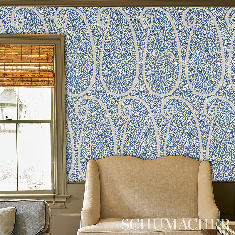 AMBALA-PAISLEY-SISAL-BRIGHT-BLUE-SCHUMACHER-5013030