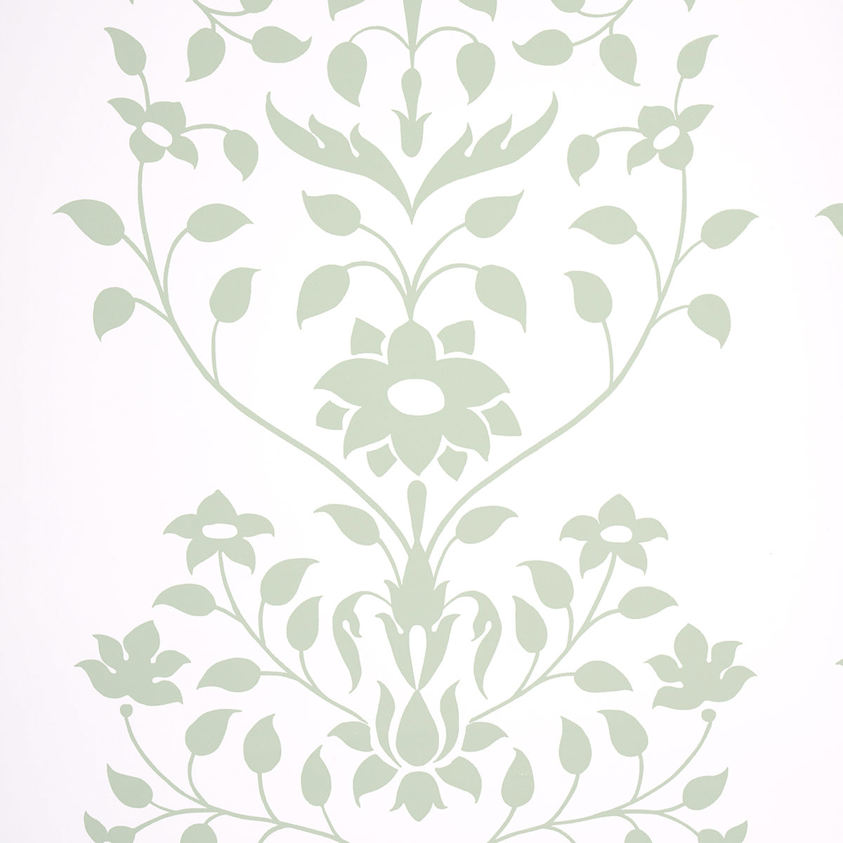 JAIPUR-MUGHAL-FLOWER-GREEN-SCHUMACHER-5014461