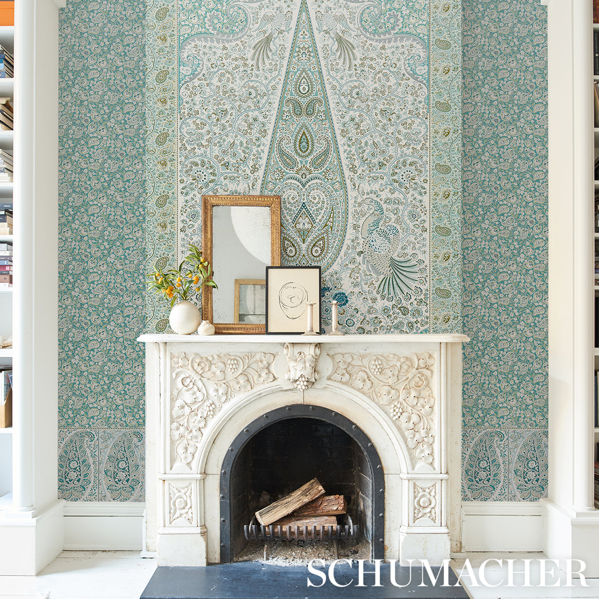 COLMERY-PAISLEY-PANEL-SET-PEACOCK-SCHUMACHER-5015510