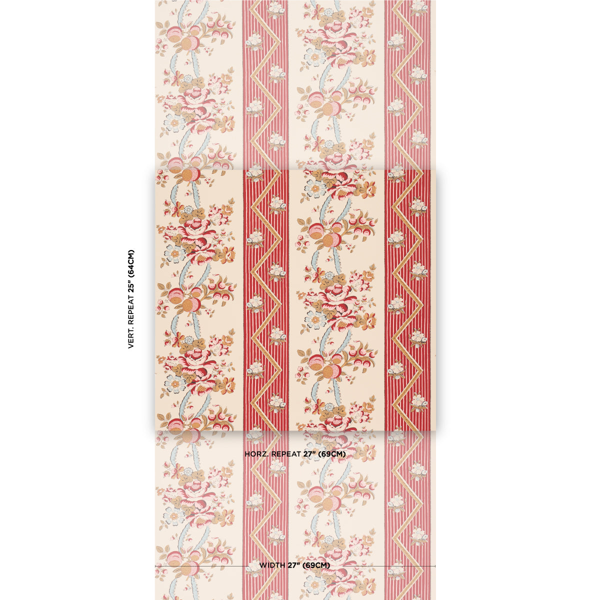 SYLVAIN-FLORAL-STRIPE-ROUGE-SCHUMACHER-5015541